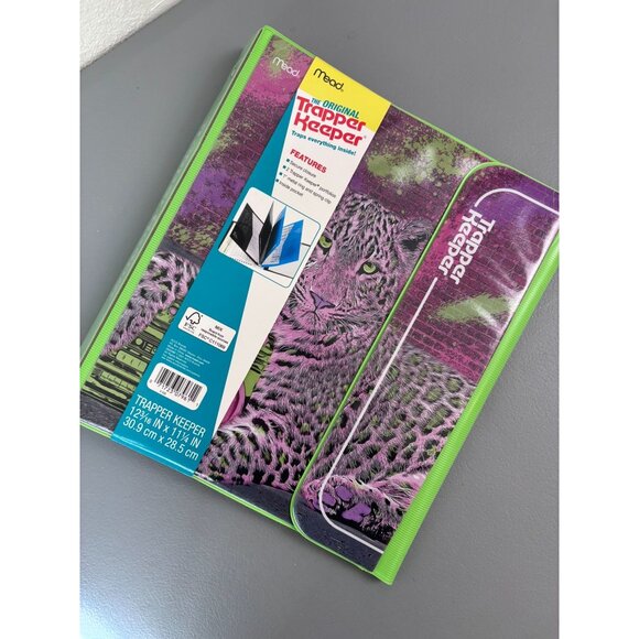 Vintage Mead Trapper Keepers school‎ binders folders NWT tiger mountain - Picture 8 of 12